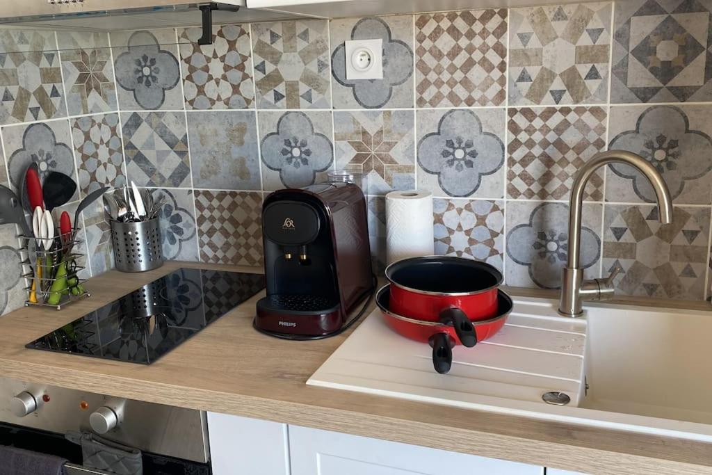 Apartmán Magnifique Studio Vue Mer Canet-en-Roussillon Exteriér fotografie